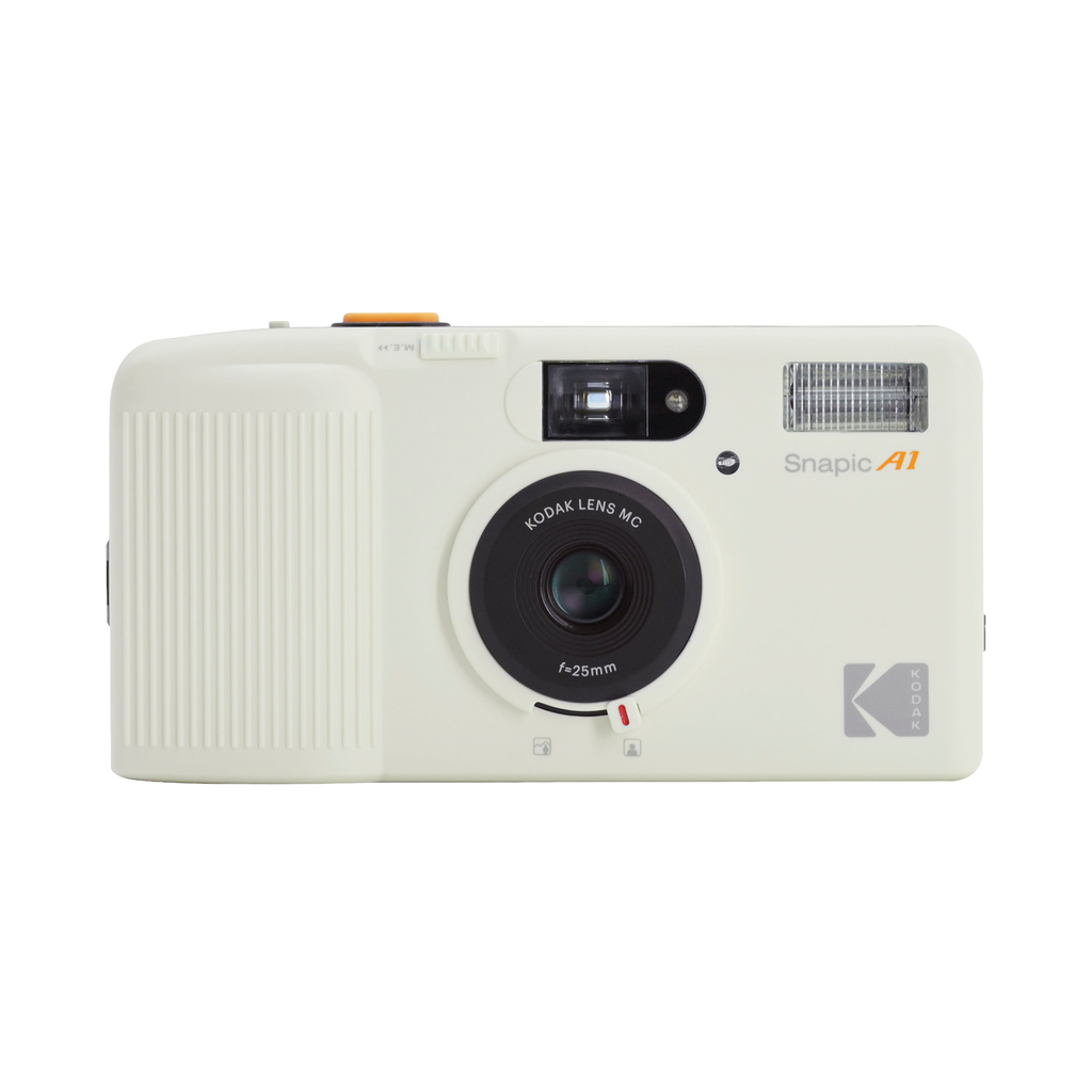 Kodak Snapic A1 35mm Film Camera - Ivory White — Glazer's Camera