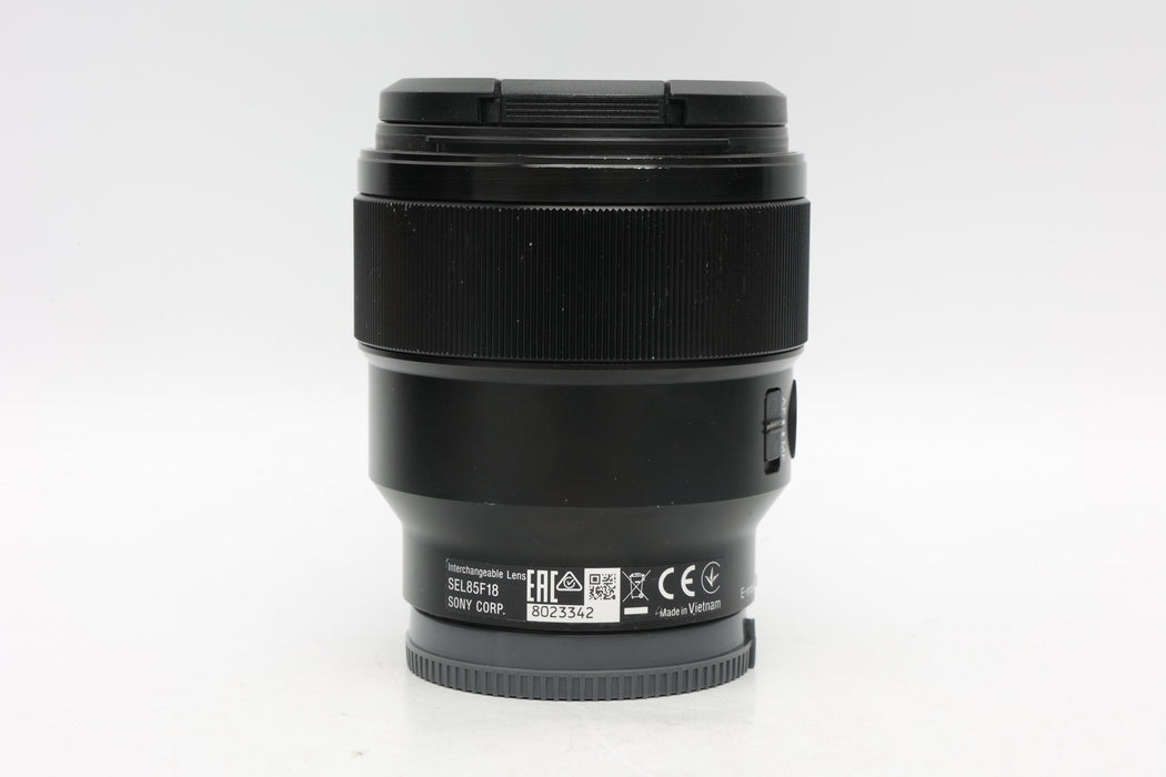 Used Sony FE 85mm f1.8 (Good)
