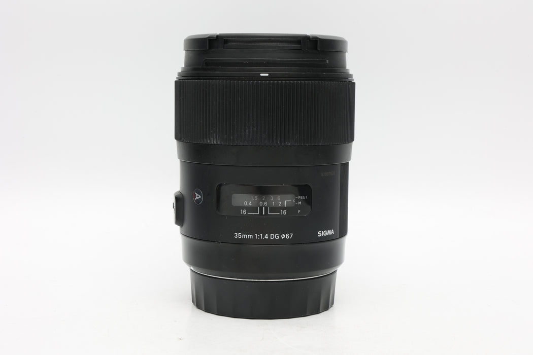 Used Sigma 35mm f1.4 DG Art EF (VG)