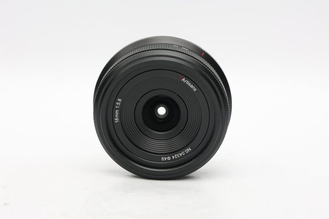 Used 7Artisans 18mm f5.6 L (EX)