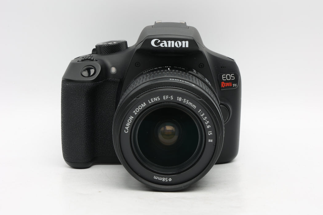 Used Canon Rebel T6 Kit (EX)