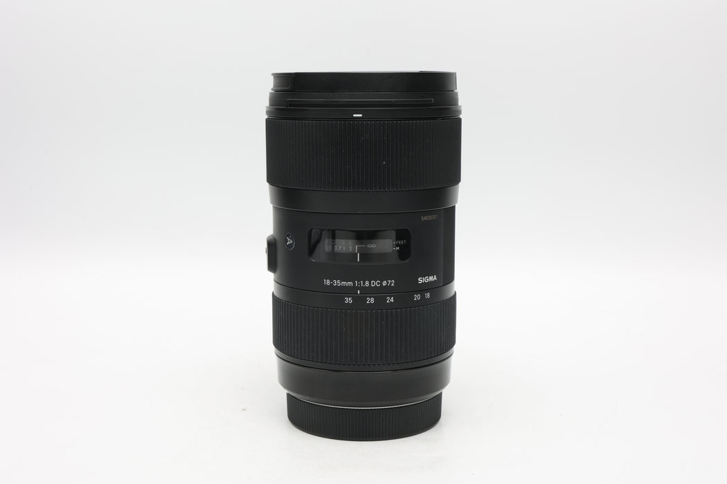 Used Sigma 18-35mm F1.8 A EF (EX)