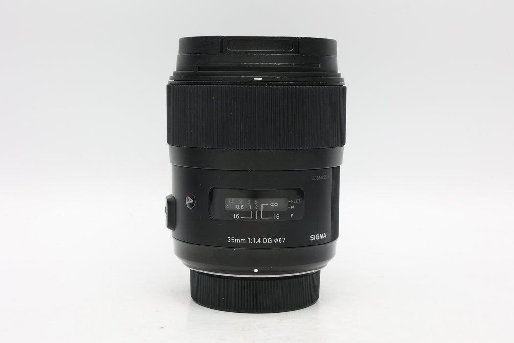 Used Sigma 35mm f1.4 DG Nikon (Fair)