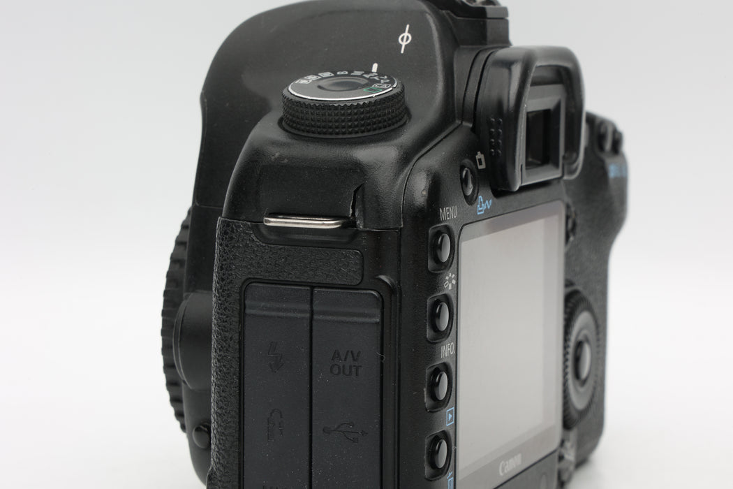Used Canon 5D Mark II w/ Grip (Fair) Crack in housing