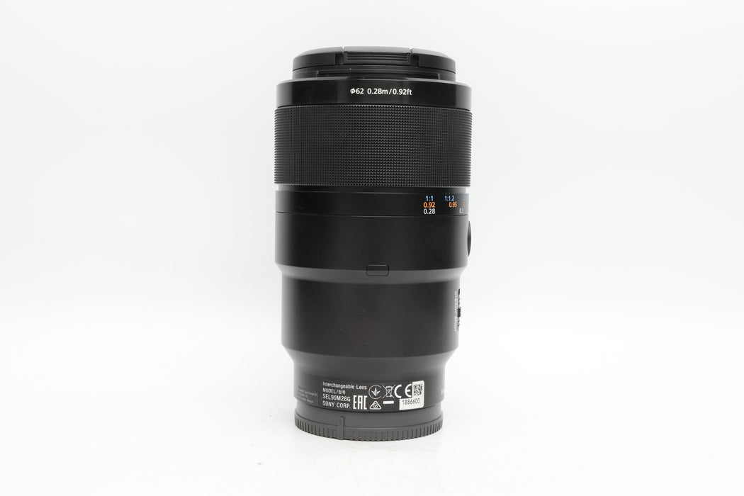 Used Sony FE 90mm f2.8 Macro G (EX)
