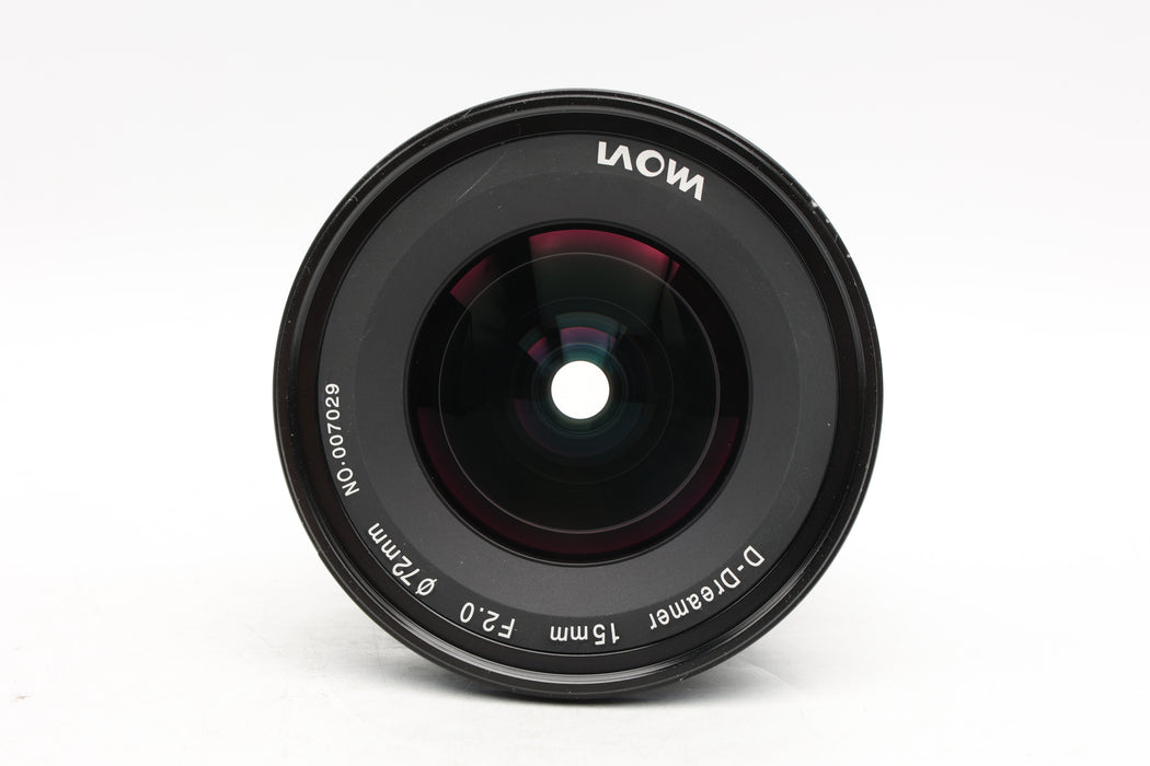 Used Laowa Dreamer 15mm f2 FE (VG)