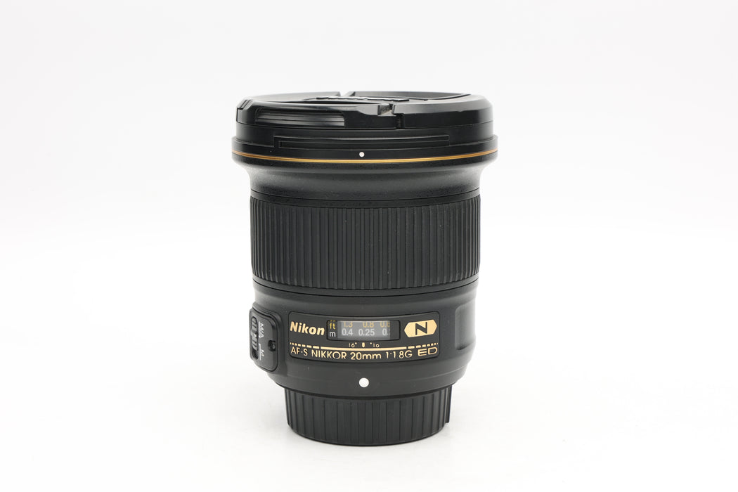 Used Nikon AFS 20mm F1.8 ED (VG)