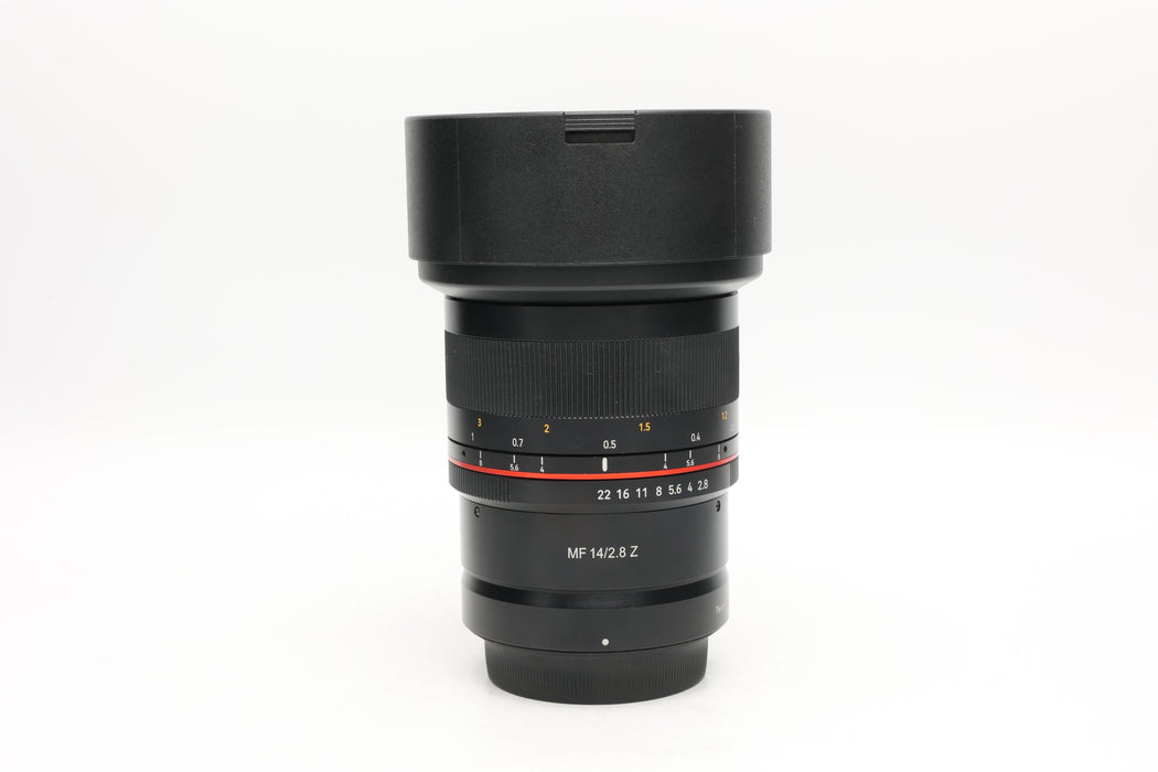 Used Rokinon 14mm F2.8 Nikon Z (EX)