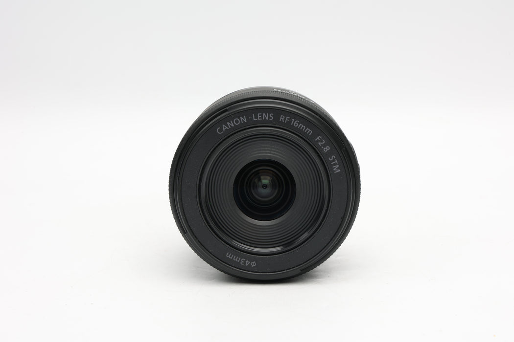 Used Canon RF 16mm F2.8 STM (VG)