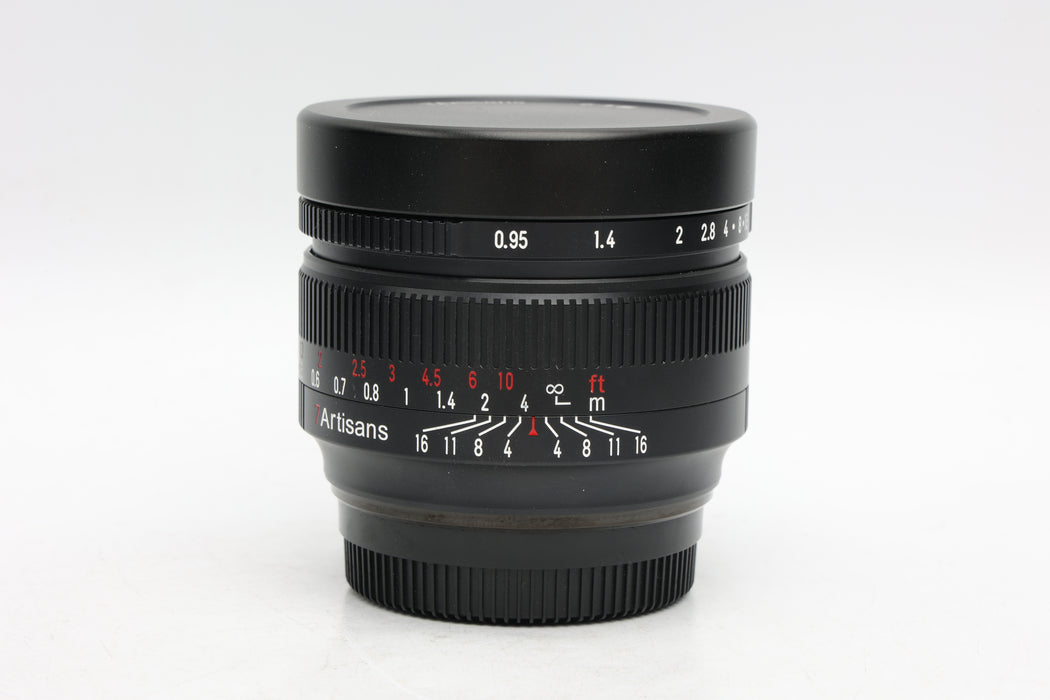 Used 7Artisans 50mm f0.95 Fuji (EX)
