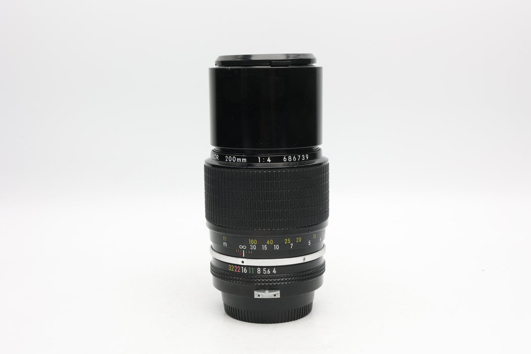 Used Nikon 200mm F4 NON AI (G)