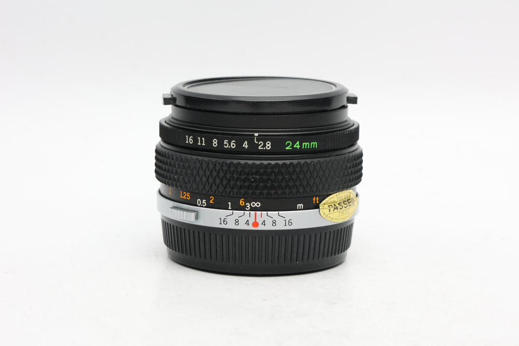 Used Olympus OM 24mm f2.8 (VG)