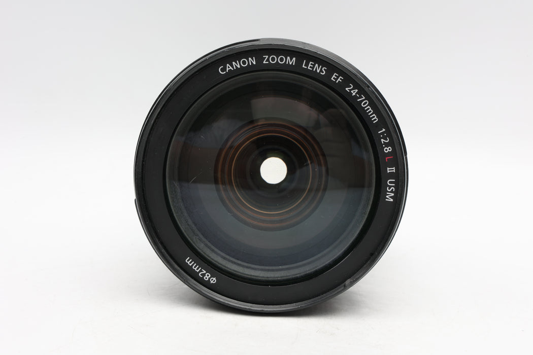 Used Canon EF 24-70mm f2.8L II (Fair) Coating and filter damage