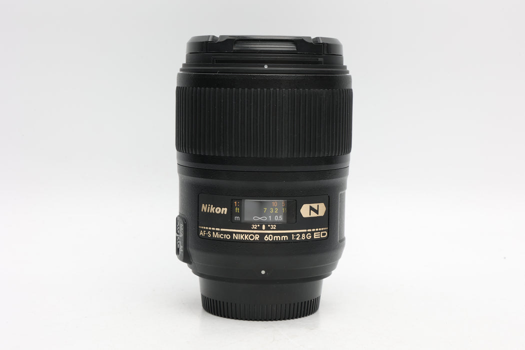 Used Nikon AF-S 60mm f2.8G Micro (EX)