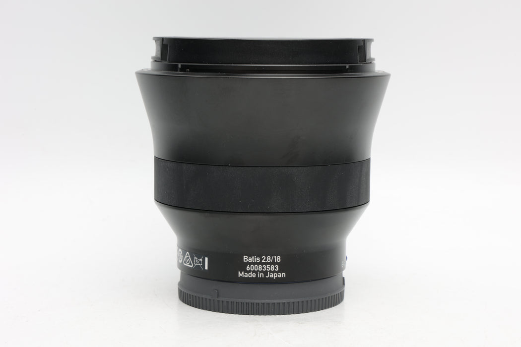 Used Zeiss Batis 18mm f2.8 FE (VG)