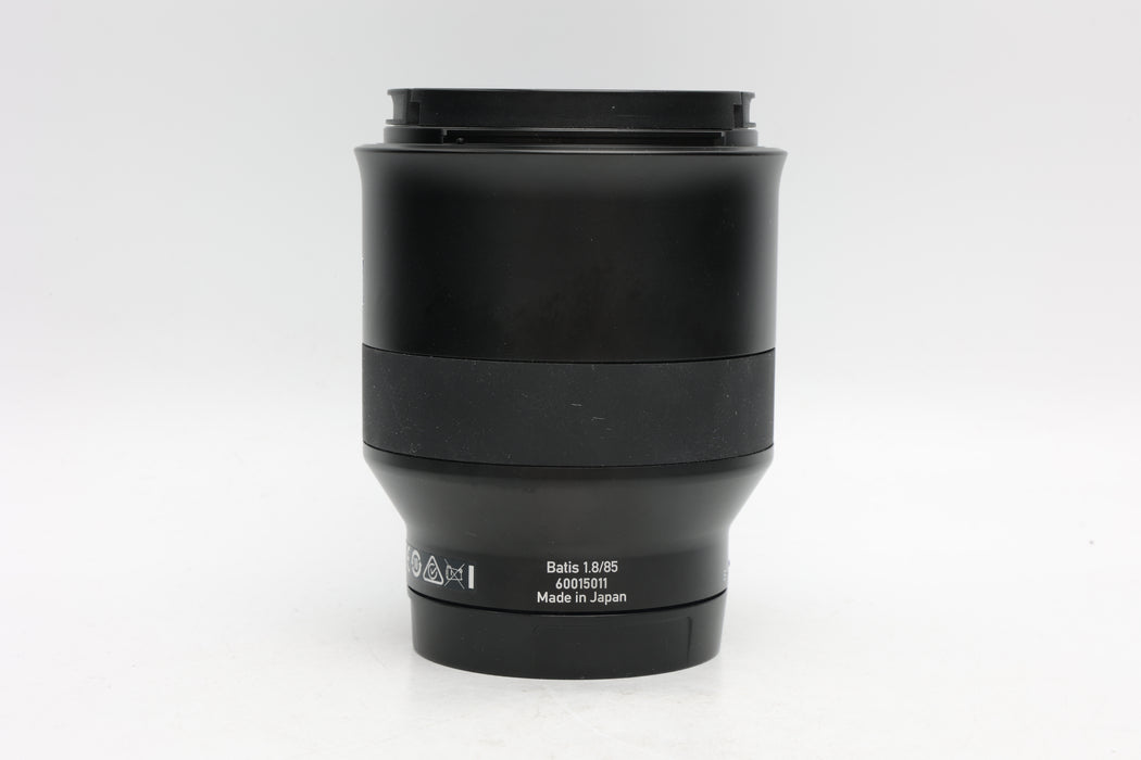 Used Zeiss Batis 85mm f1.8 FE (EX)