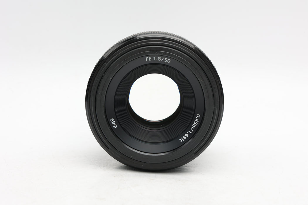 Used Sony FE 50mm f1.8 (EX)