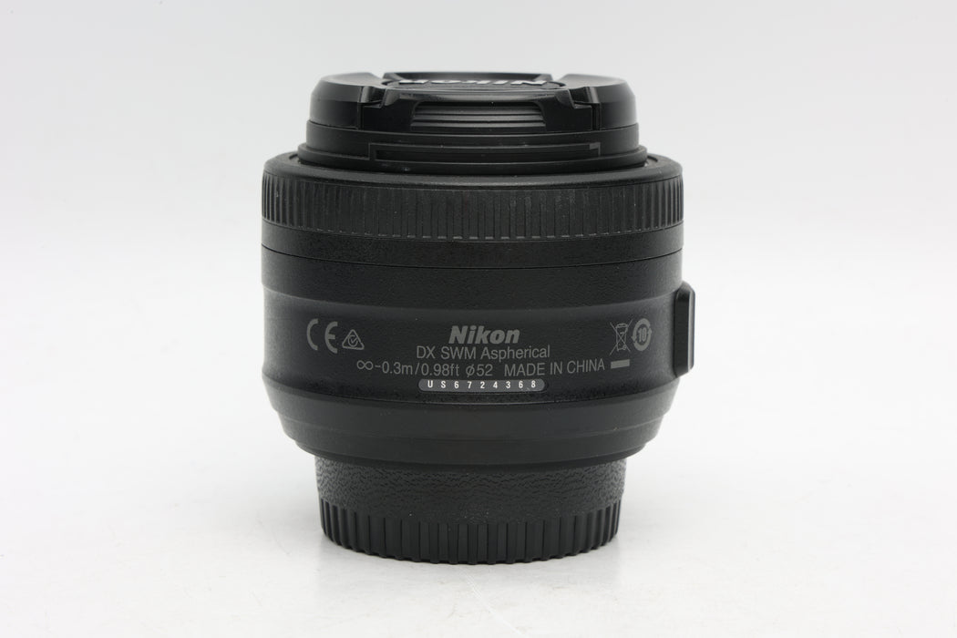 Used Nikon AF-S 35mm f1.8G DX (VG)