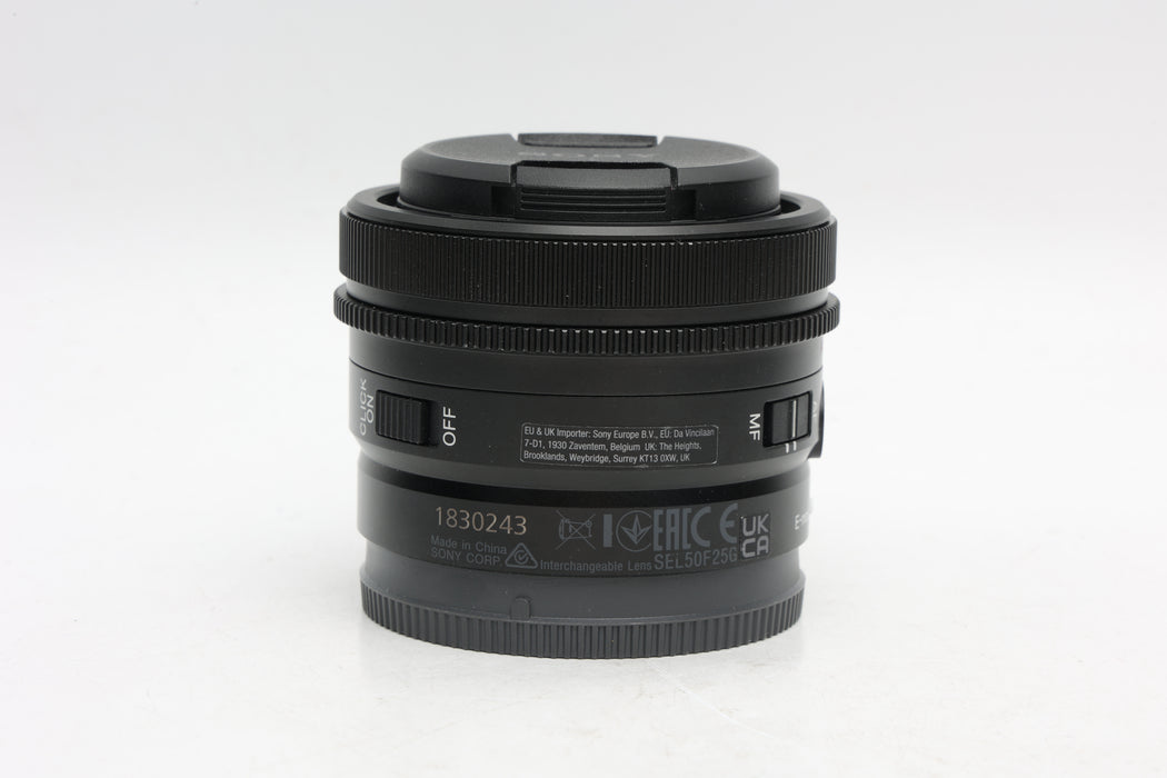 Used Sony FE 50mm f2.5 G (EX)