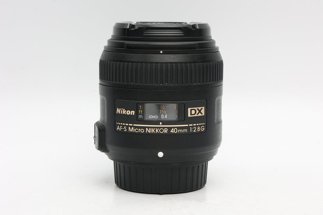 Used Nikon AF-S 40mm f2.8 DX Micro (VG)