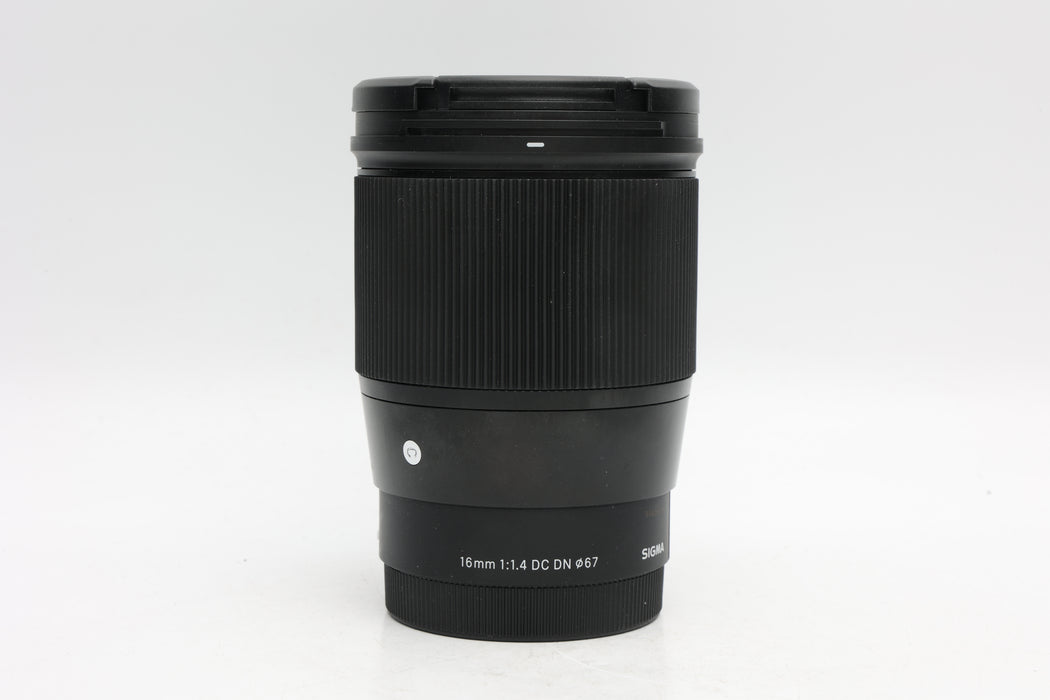 Used Sigma 16mm f1.4 DC Sony (VG)