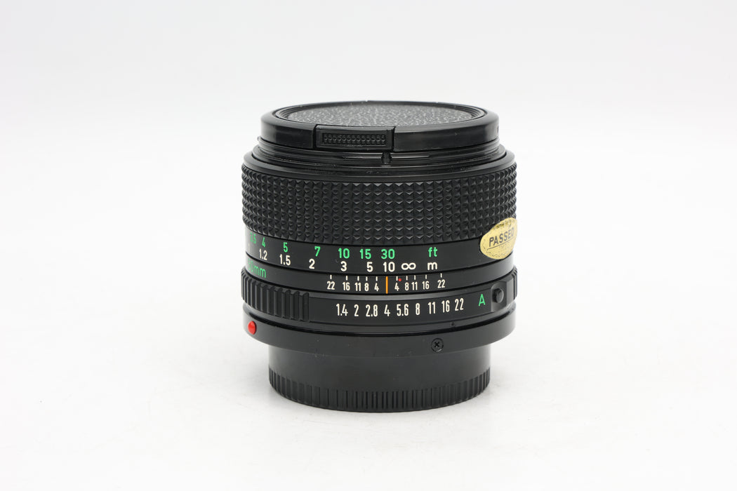 Used Canon FD 50mm F1.4 (VG)