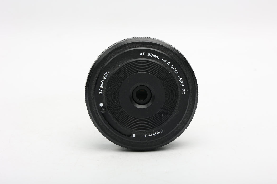 Used Viltrox 28mm 4.5 VCM FE (EX)