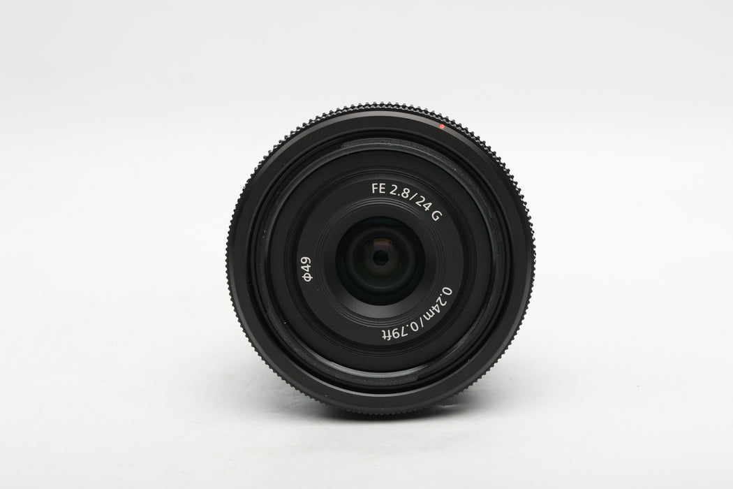 Used Sony FE 24mm F2.8 G (EX)