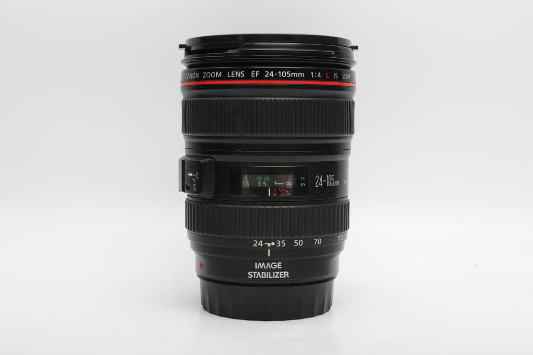 Used Canon EF 24-105mm f4L (F) Filter ring damaged