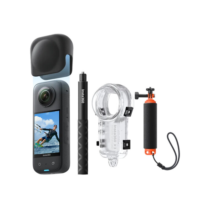 Insta360 X3 360° Action Camera Invisible Dive Kit