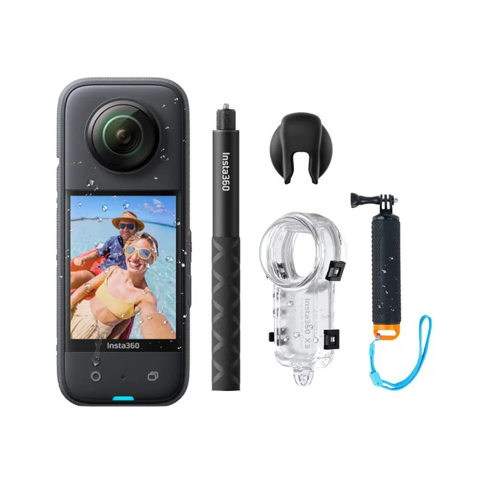Insta360 X3 360° Action Camera Invisible Dive Kit