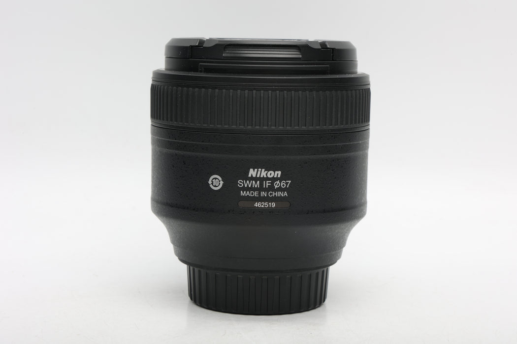 Used Nikon AF-S 85mm f1.8G (VG)