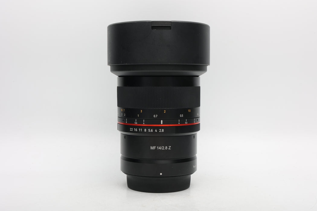 Used Rokinon 14mm f2.8 Z (EX)