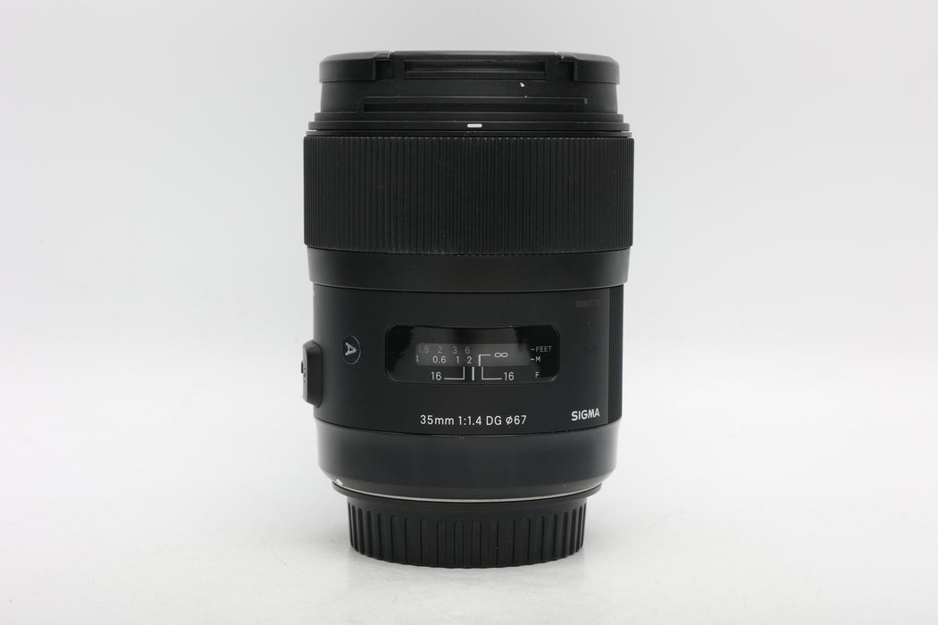 Used Sigma 35mm f1.4 DG Canon (VG)