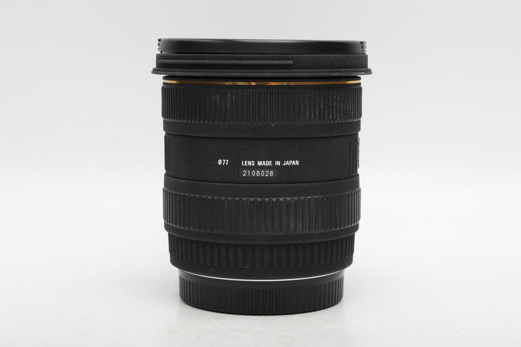 Used Sigma 10-20mm f4-5.6 DC C (VG)