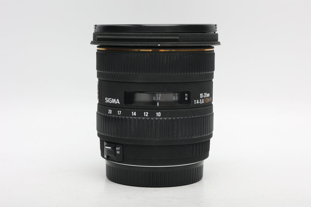 Used Sigma 10-20mm f4-5.6 DC C (VG)
