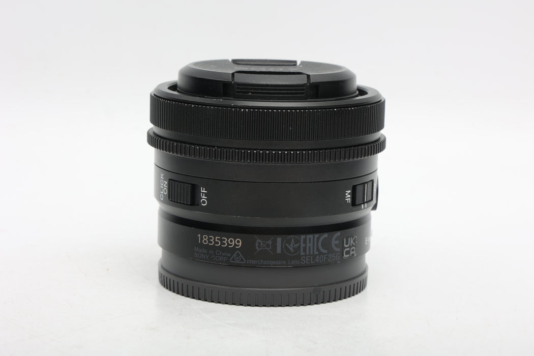 Used Sony FE 40mm f2.5 G (VG)