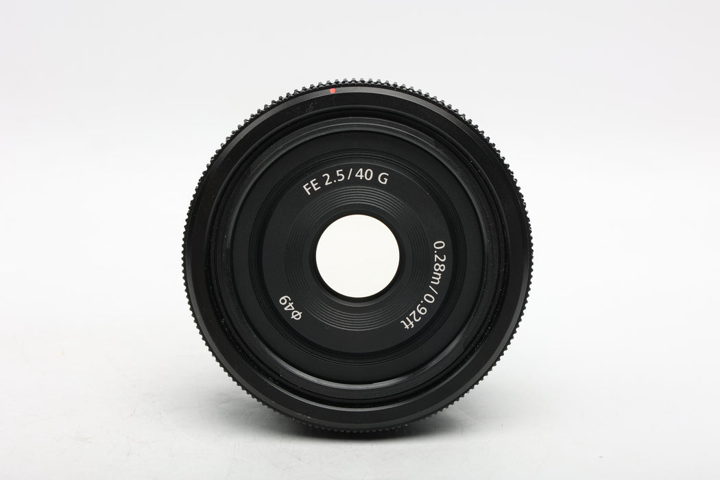 Used Sony FE 40mm f2.5 G (VG)