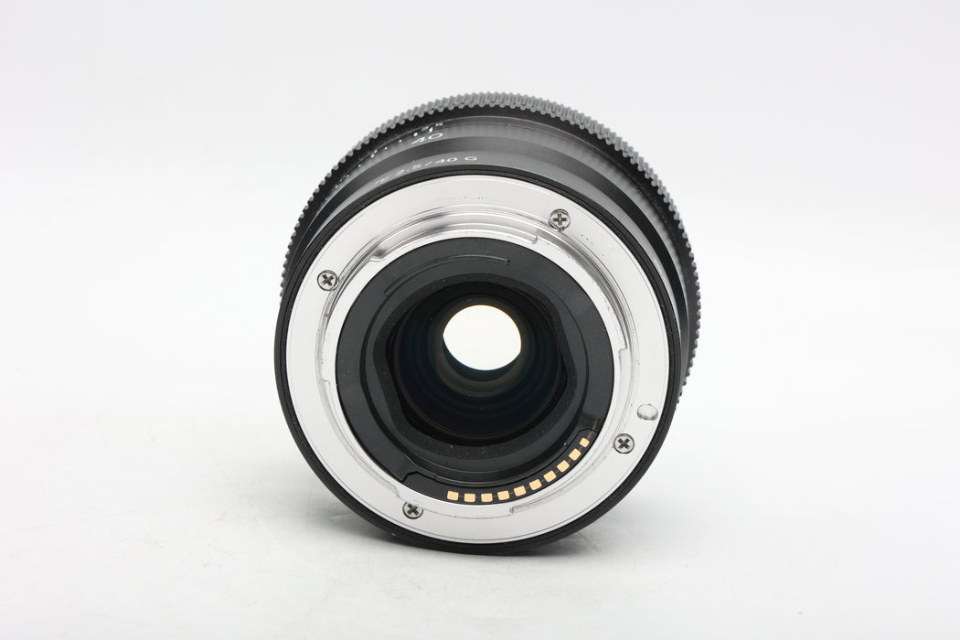 Used Sony FE 40mm f2.5 G (VG)