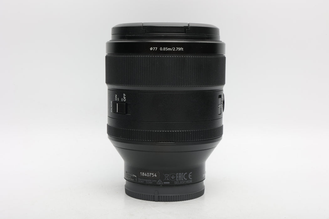 Used Sony FE 85mm f1.4 GM (EX)