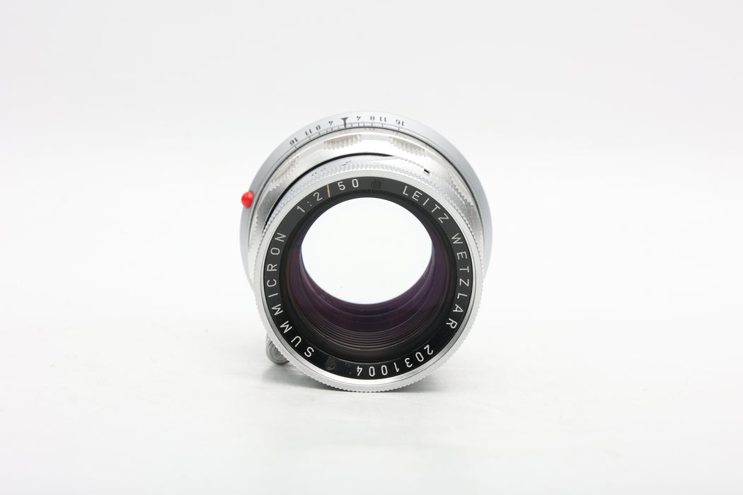 Used Leica M 50mm f2 Rigid (F) Cement Separation
