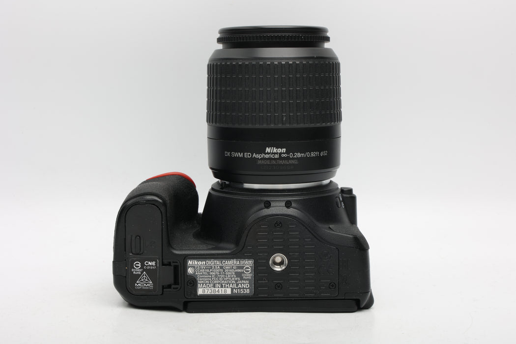 Used Nikon D5600 Kit w/ 18-55mm (VG)