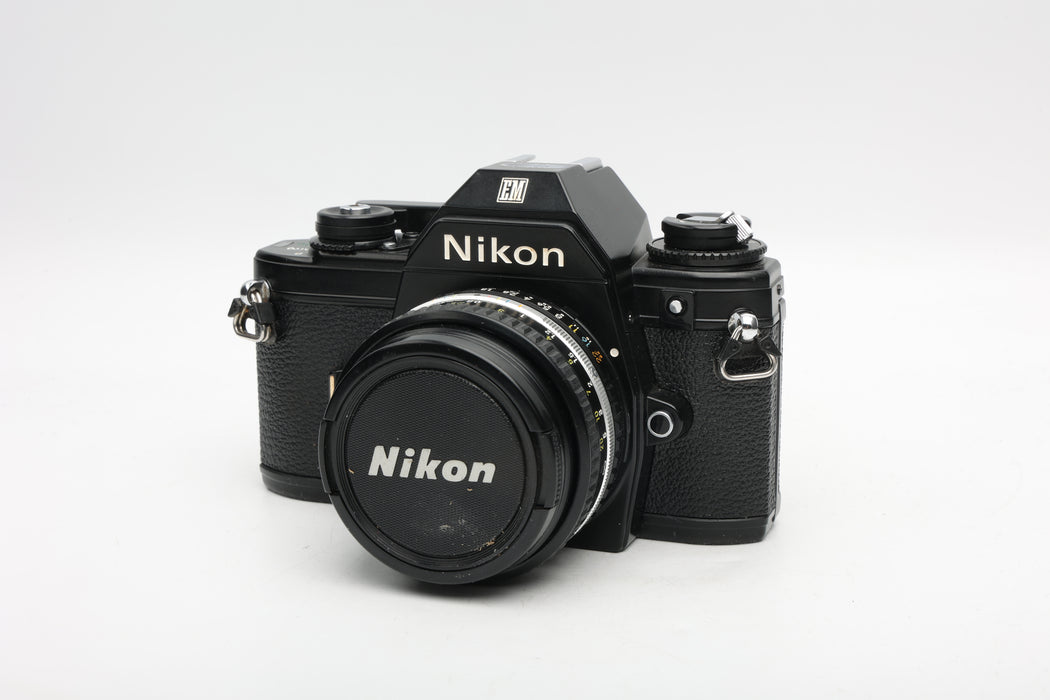 Used Nikon EM W/50mm F1.8 E (G)