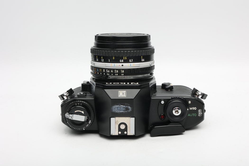 Used Nikon EM W/50mm F1.8 E (G)