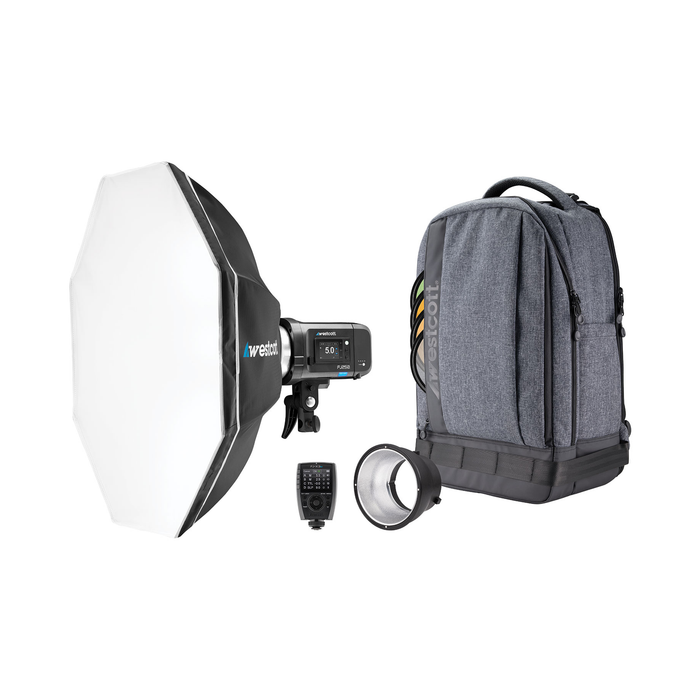 Westcott FJ250 Strobe 1-Light Backpack Kit with FJ-X3 Universal Wireless Trigger
