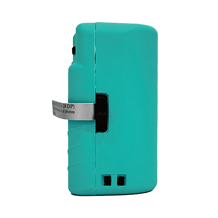 Yashica MF-1Y Snapshot Art 35mm Film Camera - Turquoise