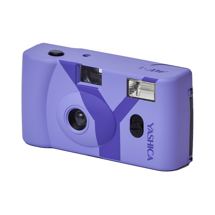 Yashica MF-1Y Snapshot Art 35mm Film Camera - Lavender
