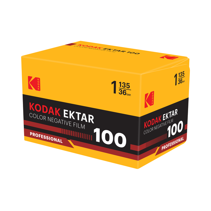 Kodak Eastman Professional EKTAR 100 Color Negative - 35mm Film, 36 Exposures, Single Roll
