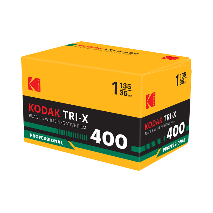Kodak Eastman Professional TRI-X 400 Black & White Negative - 35mm Film, 36 Exposures, Single Roll