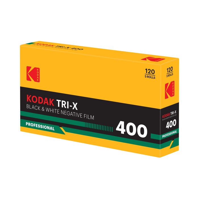 Kodak Eastman Professional TRI-X 400 Black & White Negative - 120 Film, 5 Pack
